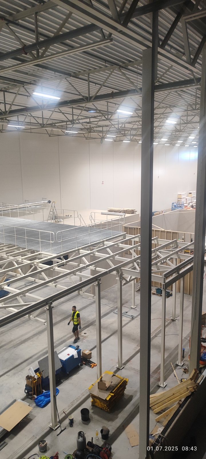Cleanroom Apoteket Staffanstorp teraskarkass