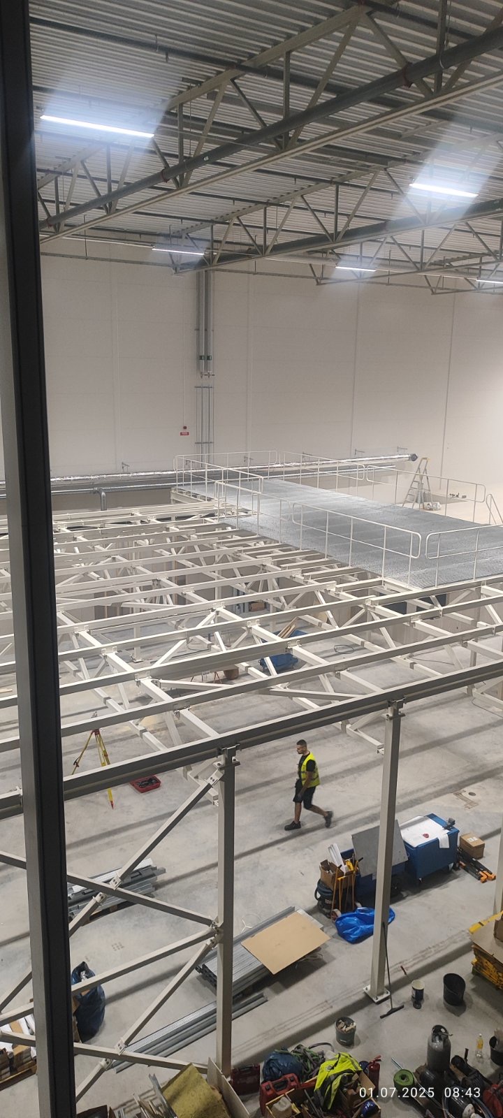 Cleanroom Apoteket Staffanstorp konstruktsioon